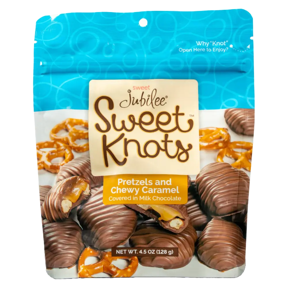 Sweet Knots Sweet Knots Chewy Caramel Chocolate Pretzel