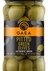 GAEA Pitted Green Olives 4.oz
