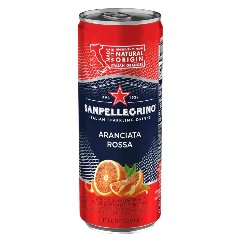 San Pellegrino Aranciata Rossa Can - 330 ml