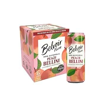 Belvoir Belvoir Farm Non-Alcoholic Peach Bellini 250ml