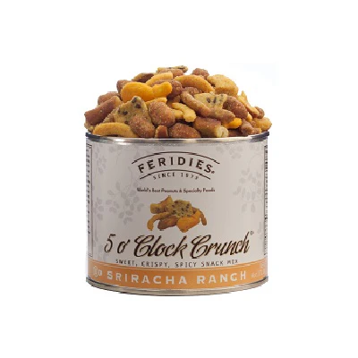 Feridies Feridies  5 o'clock Crunch Sriracha Ranch Peanuts 9 oz.