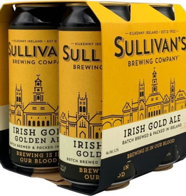 Sullivan's Brewing Company Irish Gold Golden Ale Cans 4pk - 16oz
