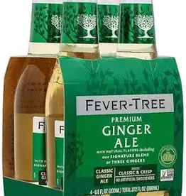 Fever  Tree Ginger ale 4pk - 6.8oz
