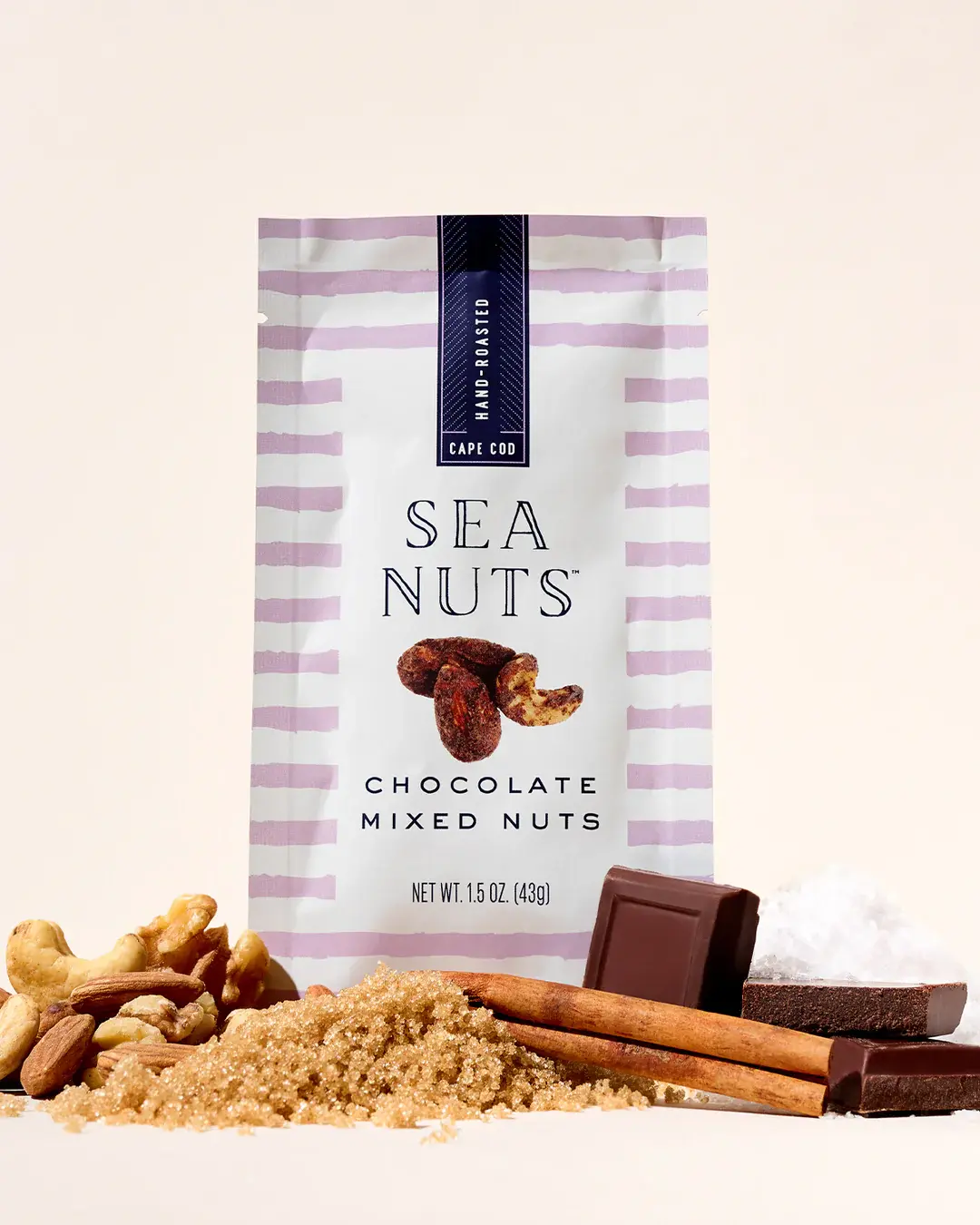 Sea Nuts Sea Nuts Chocolate Mixed Nuts - 1.5oz