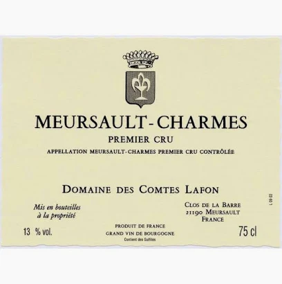 Domaine Comtes Lafon , Charmes , 1er cru Meursault  - 750ml