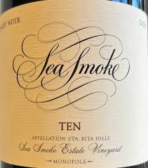 Sea Smoke , Sea Smoke Estate Vineyard, Monopole, Ten , Pinot Noir -750ml