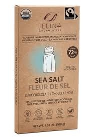 Jelina  Sea Salt 70% Dark Chocolate