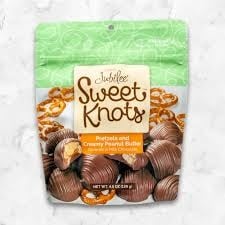 Sweet Jubilee Sweet Knots Pretzels and Creamy Peanut Butter - 6.5oz