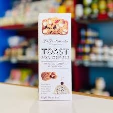 The Fine Cheese Co. TOAST  Cherries Almonds and Linseeds - 3.5oz