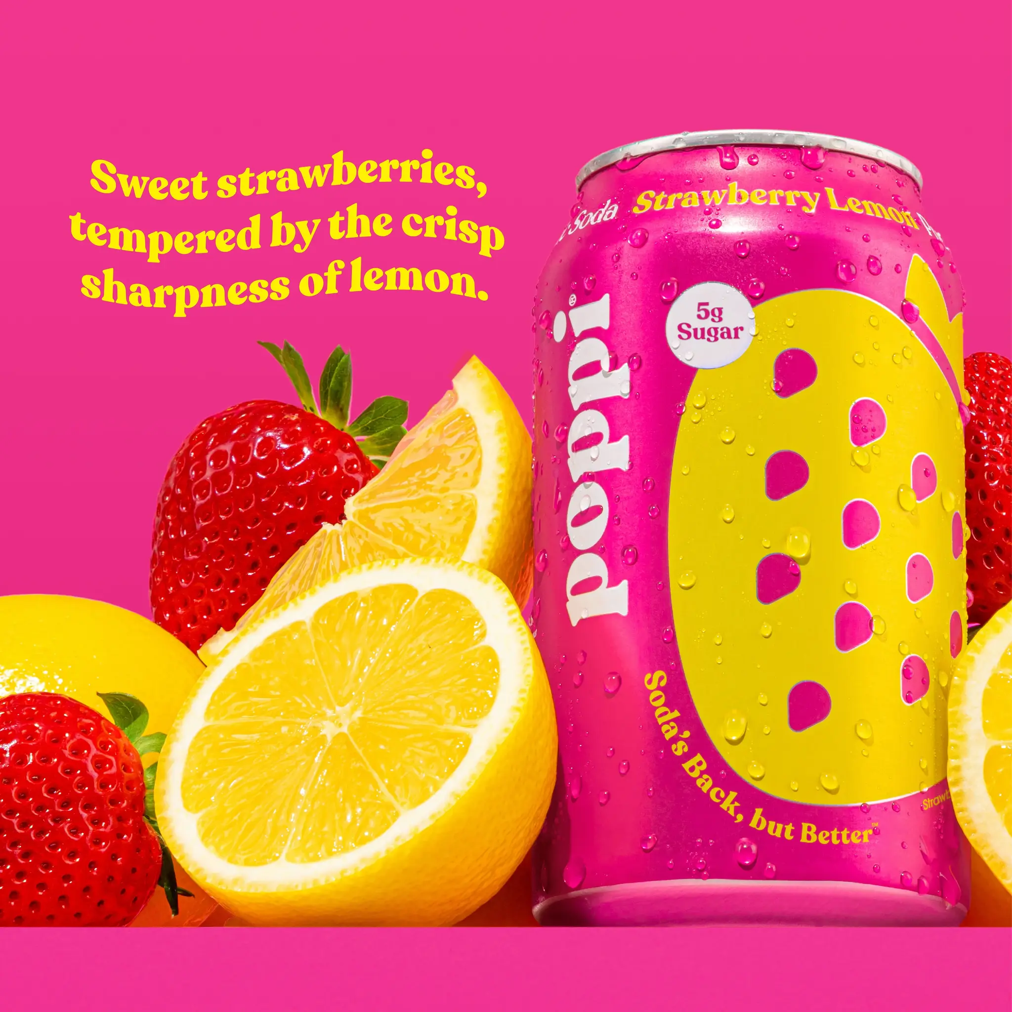 Poppi Strawberry Cream