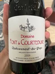 Domaine Font de Courtedune, Chateauneuf du Pape. -750ml