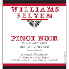 Williams Selyem, Pinot Noir ,"Bucher" - 750ml