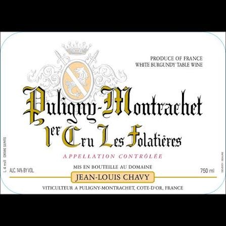 Domaine Chavy-Choet, Puligny Motrachet, 1er Cru, Les Folatieres, -750ml