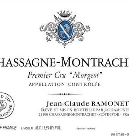 Domaine Jean-Claude Ramonet,  Morgeot 1er cru, Chassagne Montrachet , 2021.  -750ml