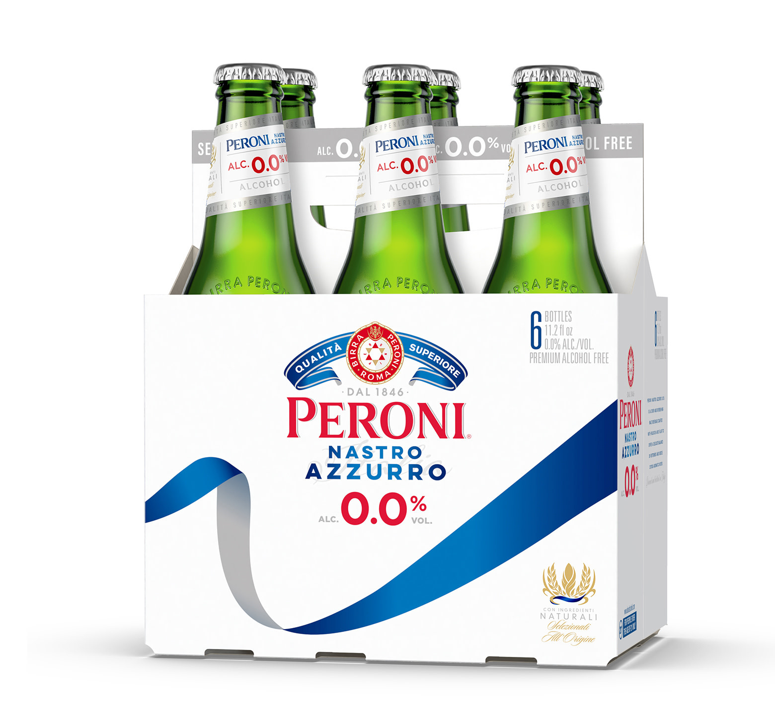 Peroni 0.0 Bottles 6pk - 11.2oz