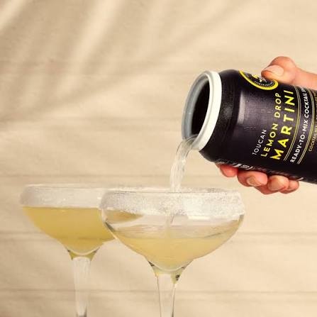 Toucan Lemon Drop Martini