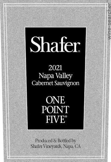 Shafer,  One Point Five , Cabernet Sauvignon , Napa Valley  - 750ml