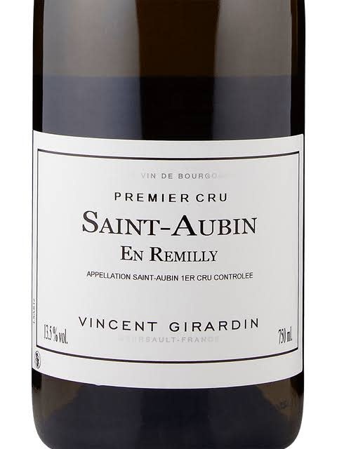Domaine Vincent Girardin, Saint-Aubin, 1er cru, En Remilly - 750ml