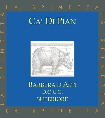 La Spinetta, Ca' Di Pian, Barbera D' Asti. -750ml