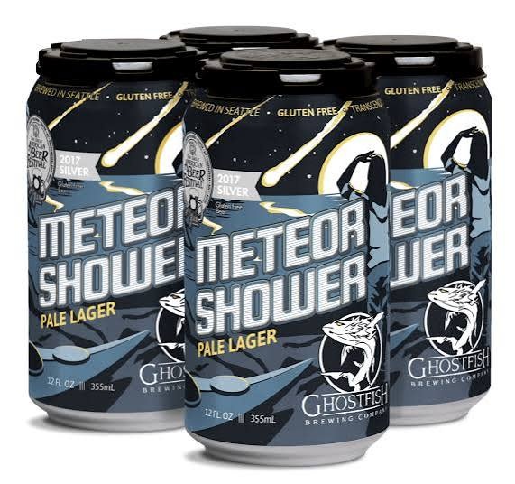 Ghostfish Brewing "Meteor Shower" Pale Lager Gluten Free Cans 4pk - 12oz