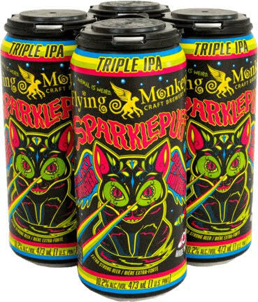 Flying Monkey Brewery "Sparkle Puff Triple IPA" Cans 4pk - 16oz