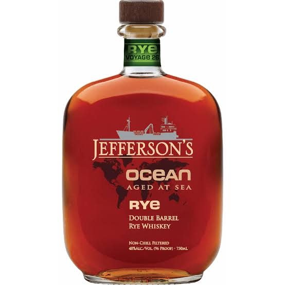 Jefferson's Ocean  Rye Aged at Sea,  -750ml