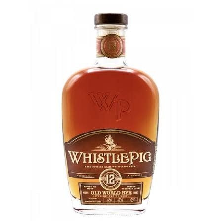 Whistle Pig 12 Year Old World Rye 750ml