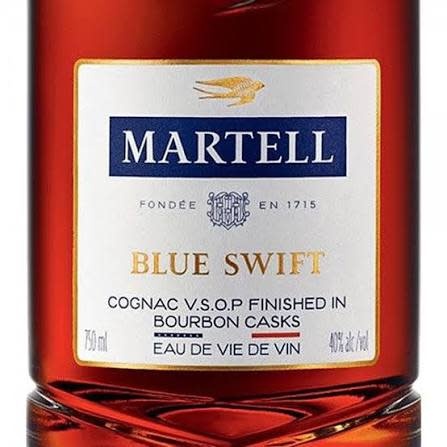 Martell,  VSOP, Blue Swift Cognac