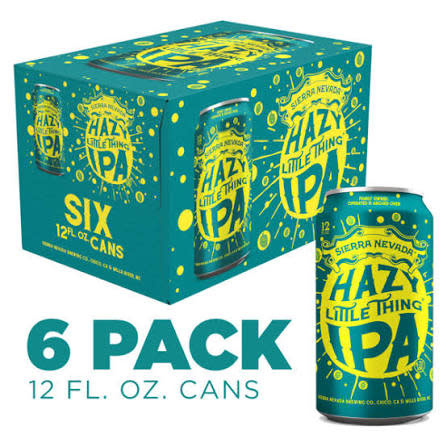 Sierra Nevada "Hazy Little Thing" Hazy IPA Cans 6pk - 12oz