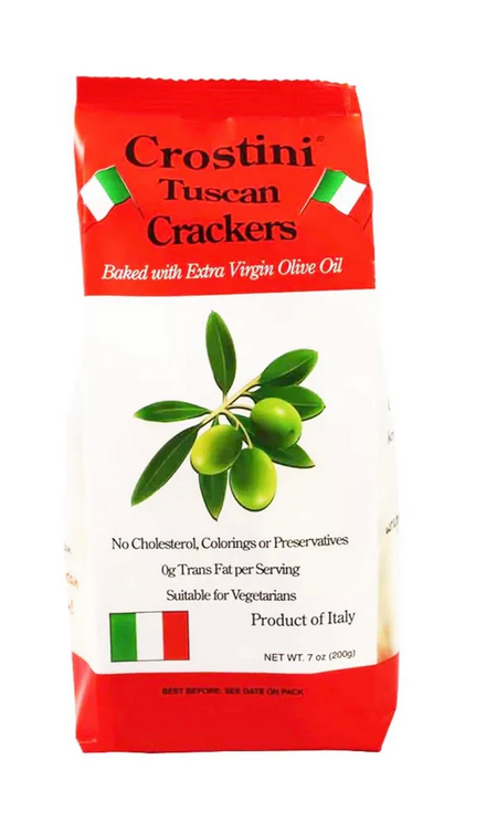 Crostini Tuscan Crackers w/ Olive Oil