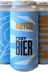 Notch Fest Bier Bavarian Style Lager. 4/16oz Cans