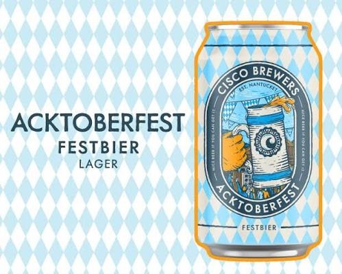 Cisco Brewers "Acktoberfest"  Cans 12pk - 12oz