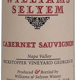 Williams Selyem Cabernet Sauvignon "Beckstoffer-Georges III"  - 750ml