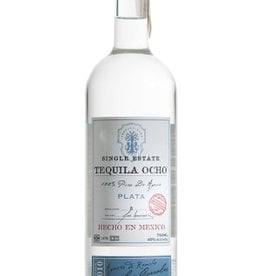 Ocho, Single Estate, Plata, Tequilla.  -750ml