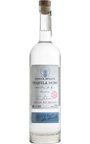 Ocho, Single Estate, Plata, Tequilla.  -750ml