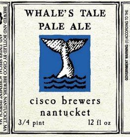 Cisco Brewers Whale's Tale Bottles Case 4/6pk - 12oz