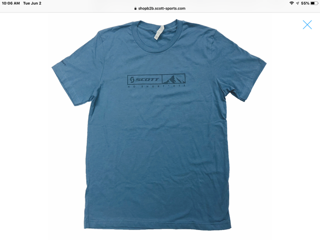 SCOTT Unisex Short Sleeve Jersey Tee