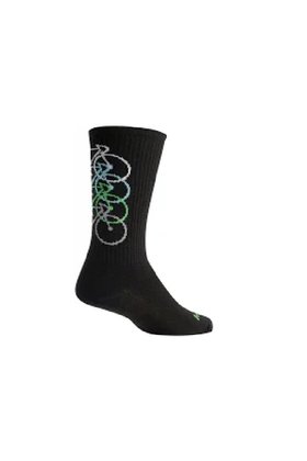SockGuy Wool Stacked Socks - 6 inch, Black, Large/X-Large