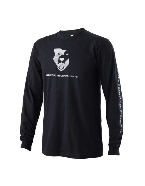 Wolf Tooth Logo Long Sleeve T shirt