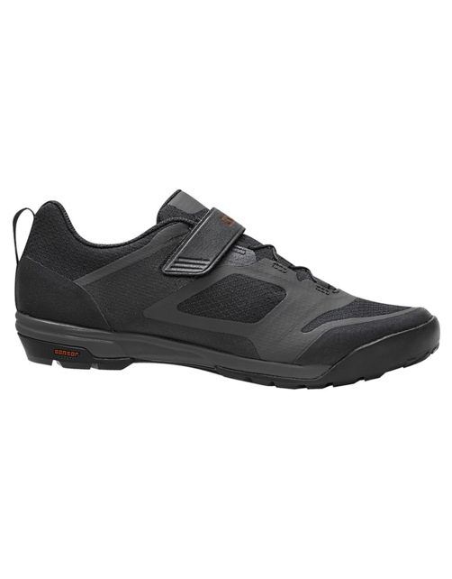 Giro Ventana Fastlace Dirt Shoes - Black/Dark Shadow