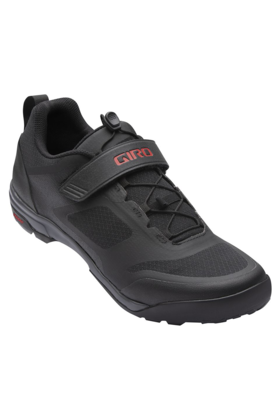 Giro Ventana Fastlace Dirt Shoes - Black/Dark Shadow