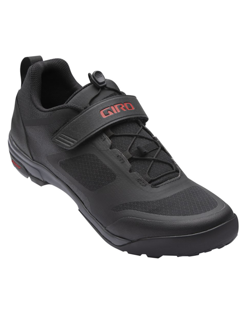 Giro Ventana Fastlace Dirt Shoes - Black/Dark Shadow
