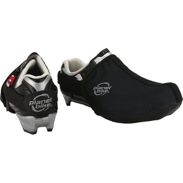 Planet Bike Dasher Toe Shoe Cover: Black