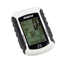 MSW Miniac 333 GPS BLE Bike Computer - GPS, Wireless, White