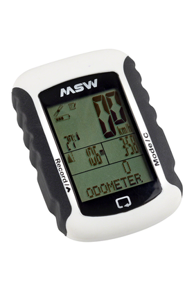 MSW Miniac 333 GPS BLE Bike Computer - GPS, Wireless, White