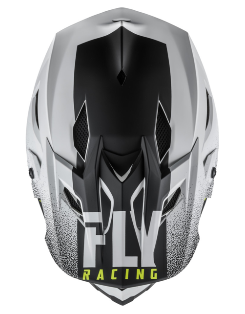 DEFAULT HELMET MATTE WHITE/BLACK YM