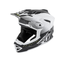 DEFAULT HELMET MATTE WHITE/BLACK YM
