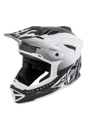DEFAULT HELMET MATTE WHITE/BLACK YM