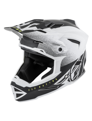 DEFAULT HELMET MATTE WHITE/BLACK YM