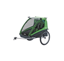 Thule, Cadence2, Green w/ Cycling Kit, 2 Child